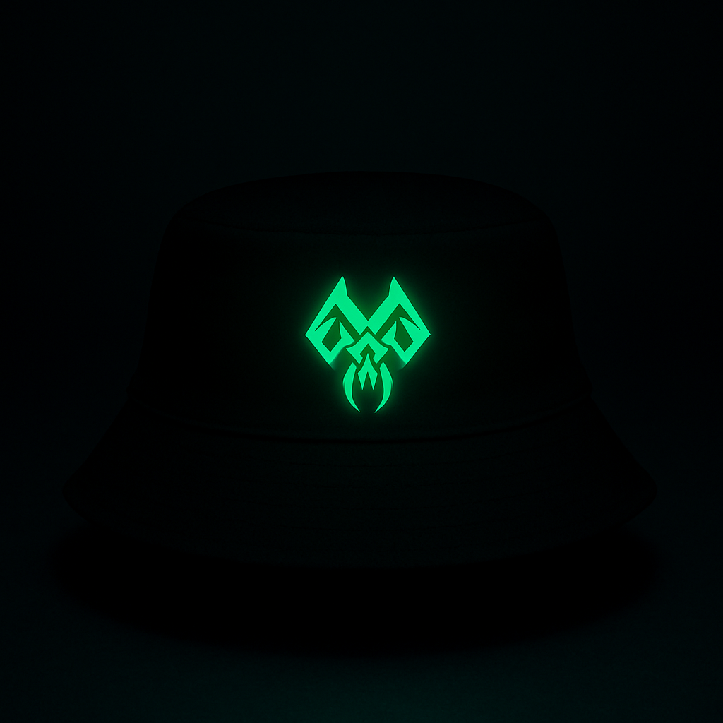 Hex Bucket Hat Glow In Dark