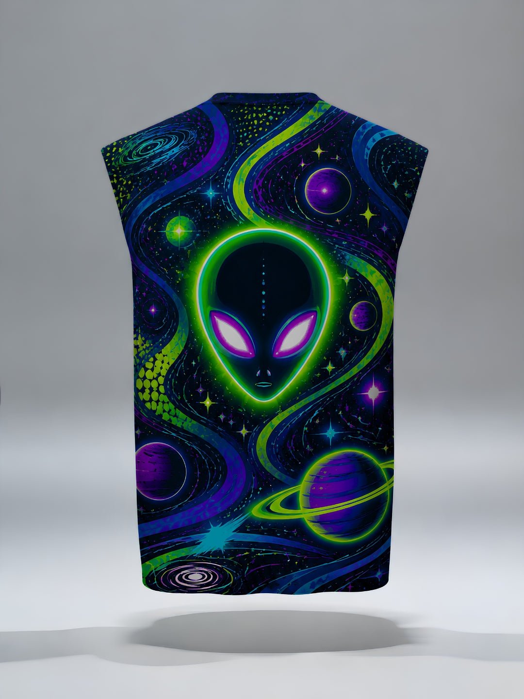 Cosmic Orbit Sleeveless Tee