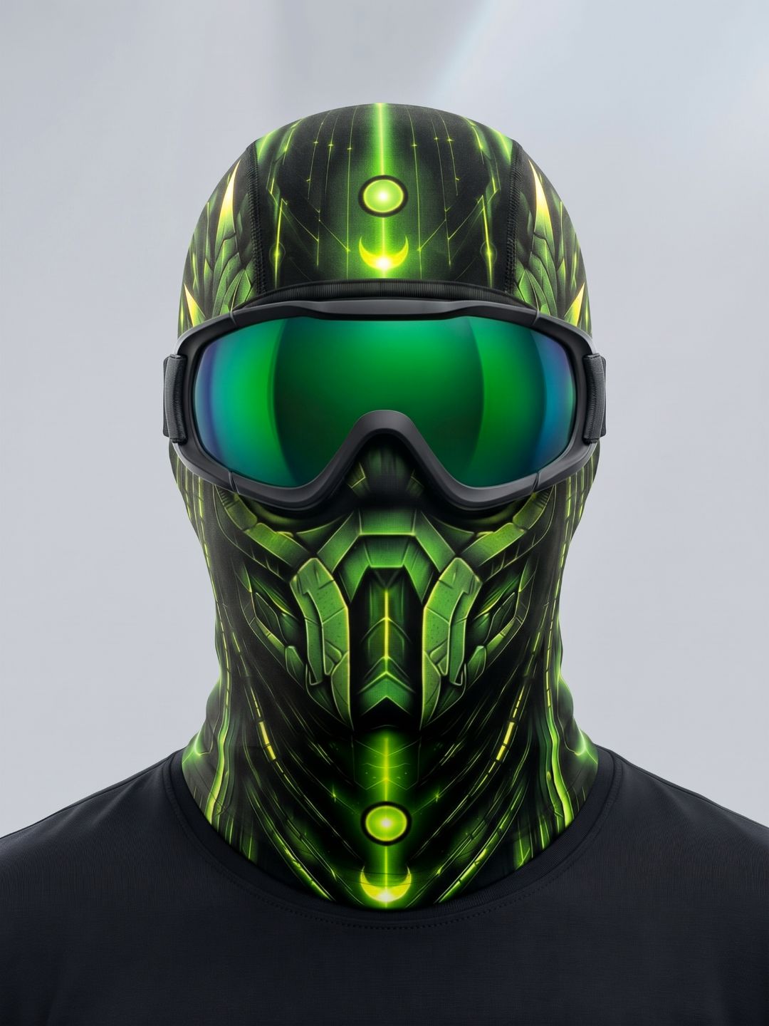 Cybernetic Balaclava – UV Protect & Stretch Techwear Face Mask