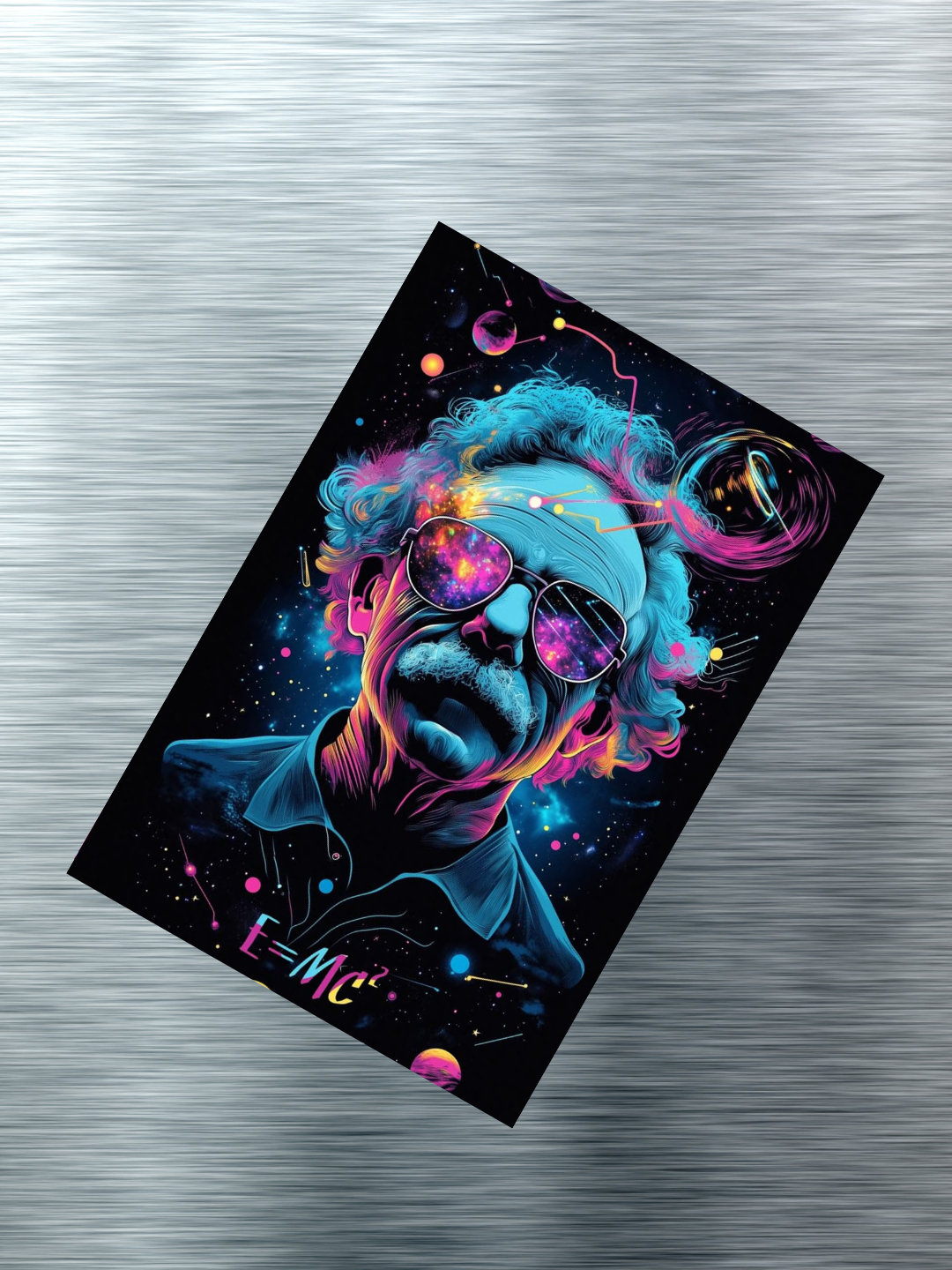 MC² Metal Poster