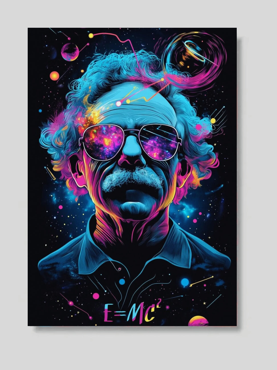 MC² Metal Poster