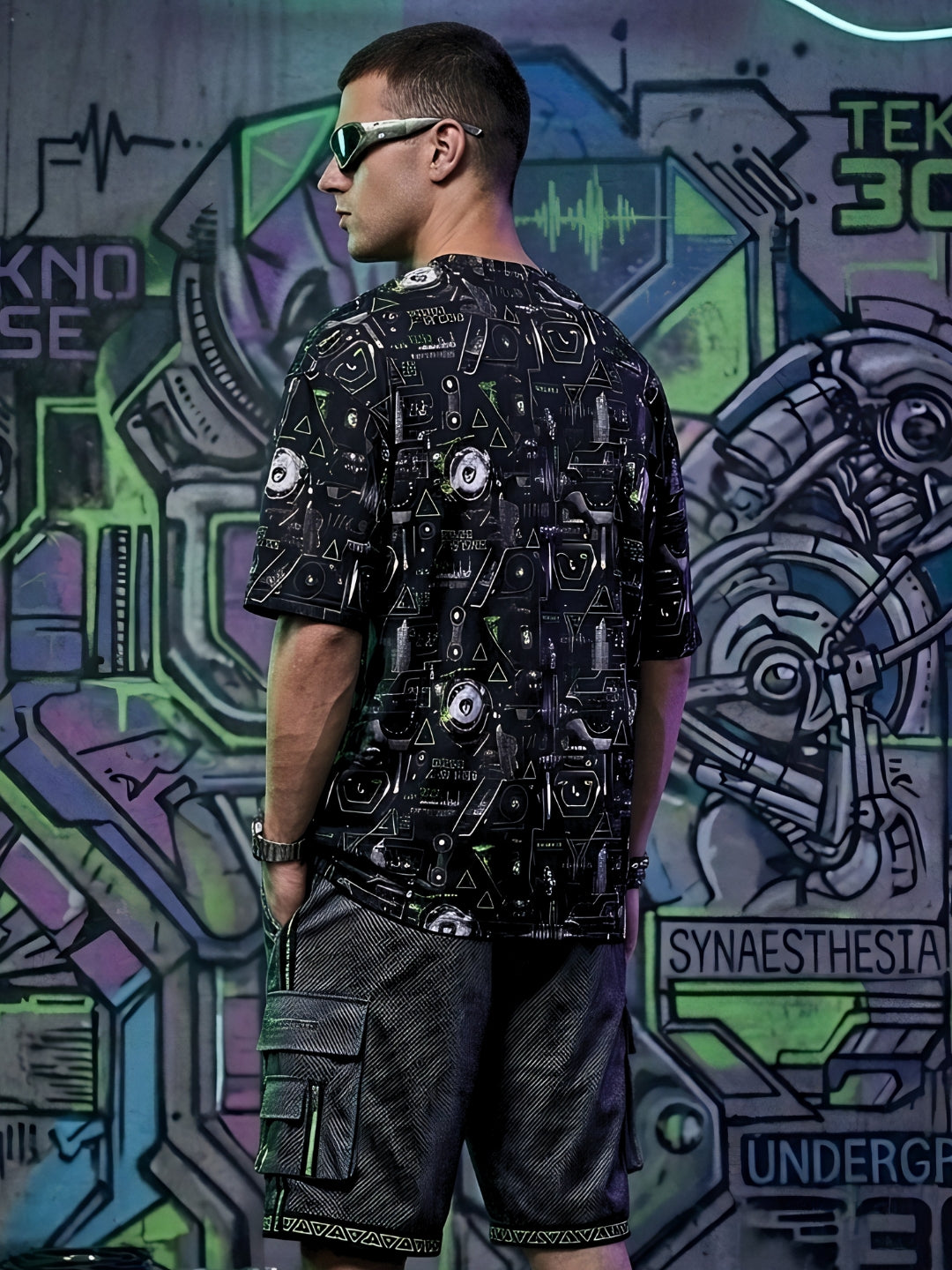 Echo Tech Oversized T-Shirt