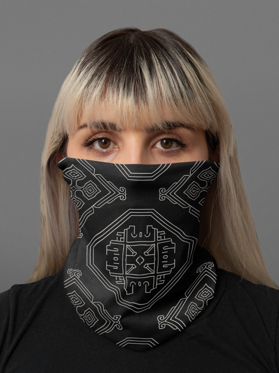 Geometric Tech Bandana