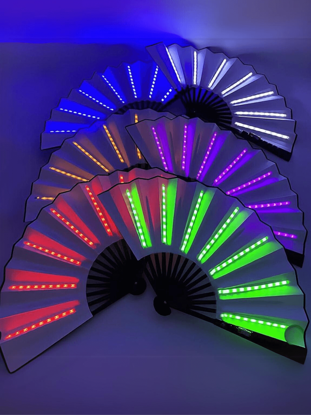 Neon Flow LED Fan