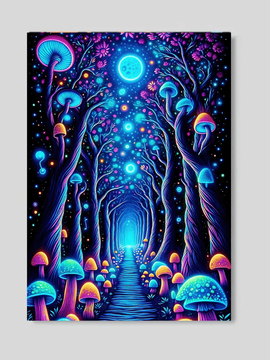 Wonderland Metal Poster