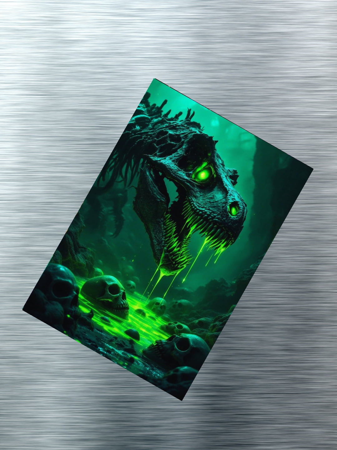 Venomous Rex Metal Poster