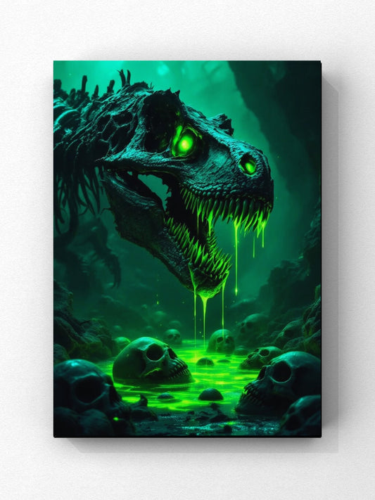 Venomous Rex Metal Poster