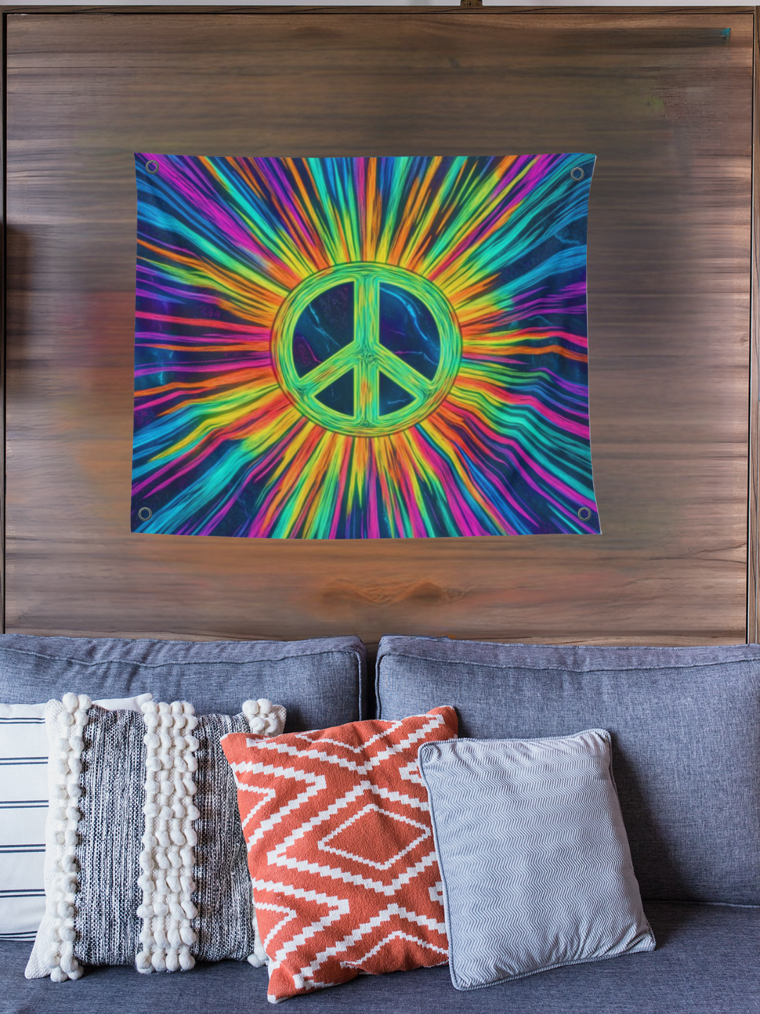 Luminous Peace Tapestry