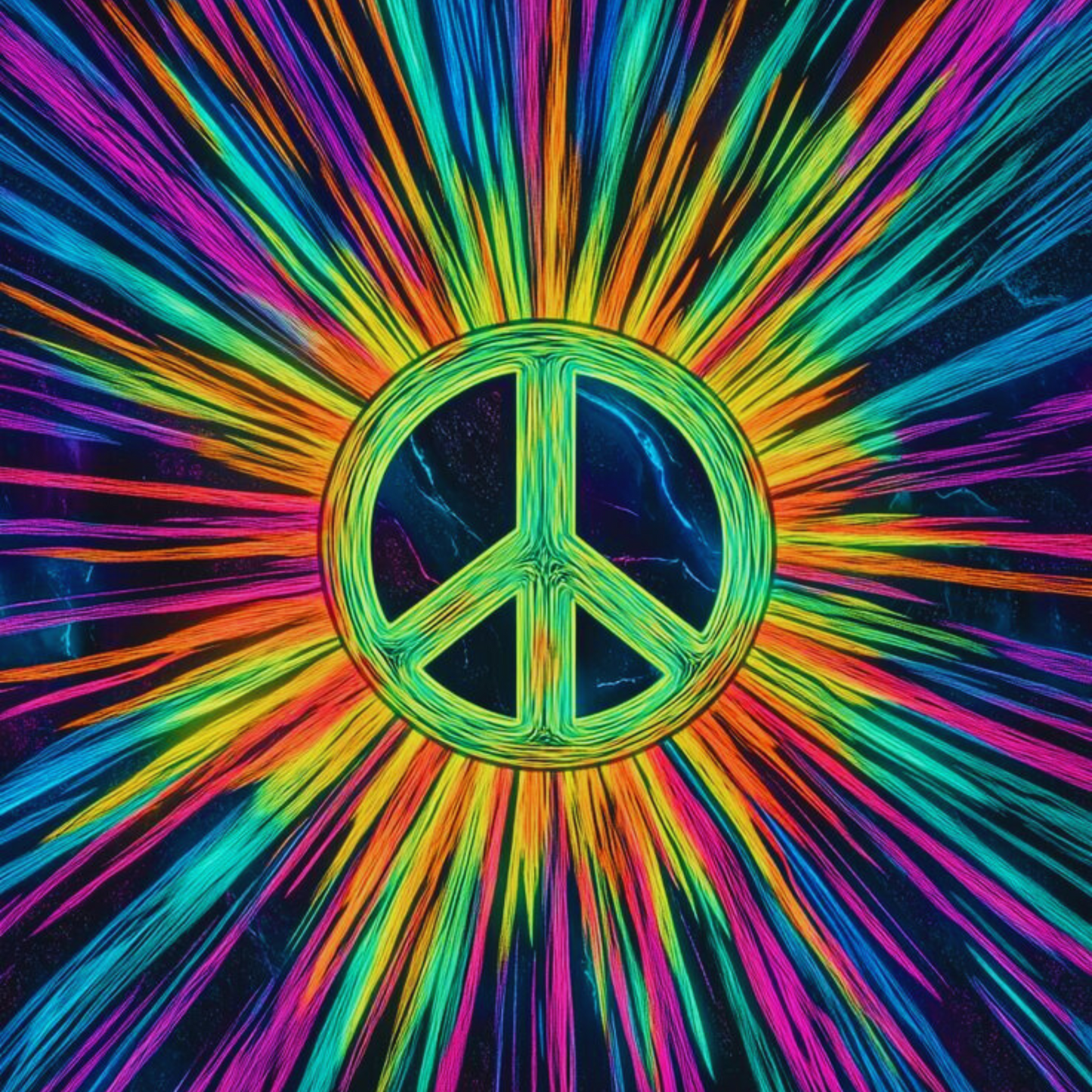 Luminous Peace Tapestry