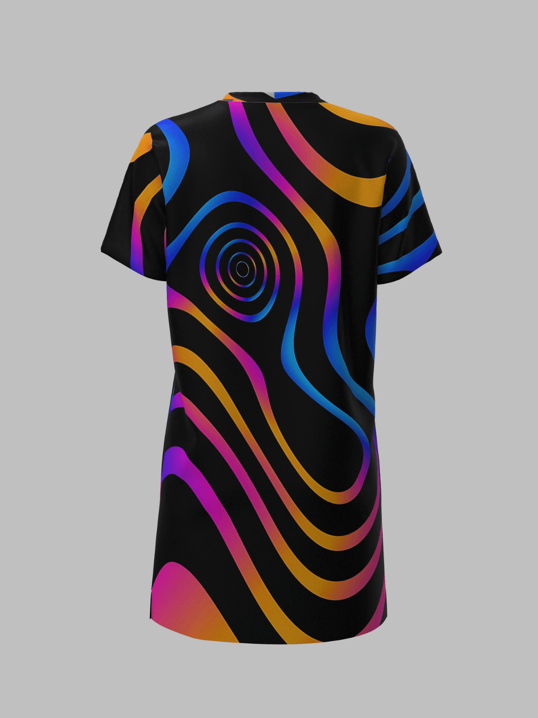 Neo Vibes T-Shirt Dress