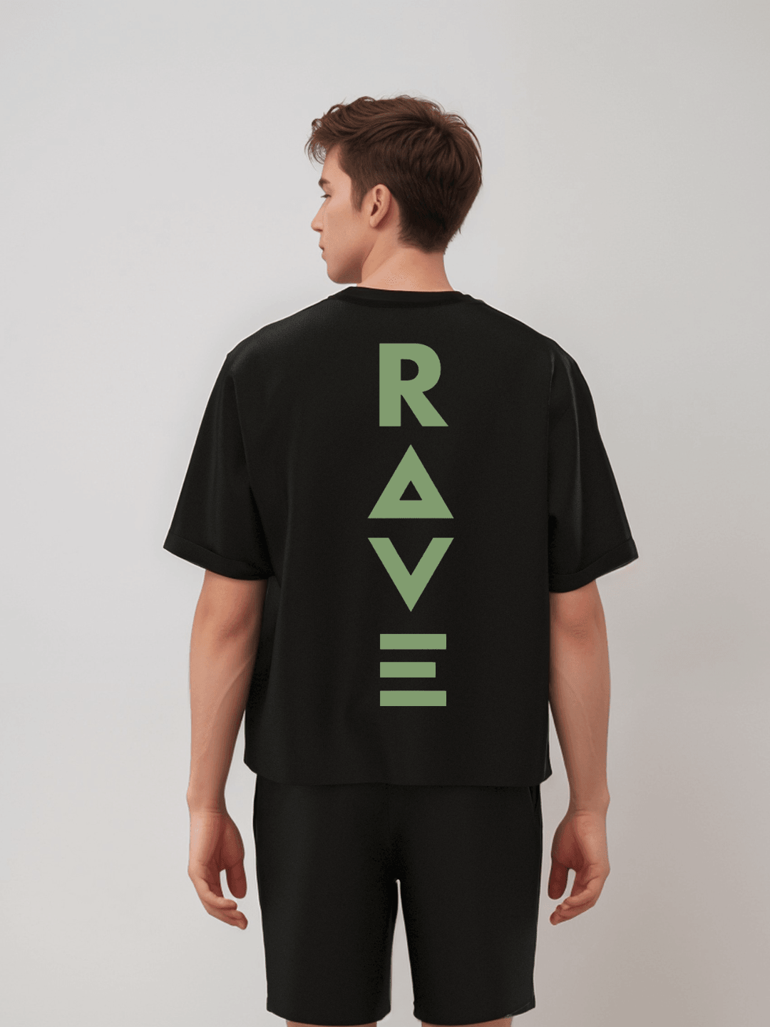 Midnight Rave Oversized Tee