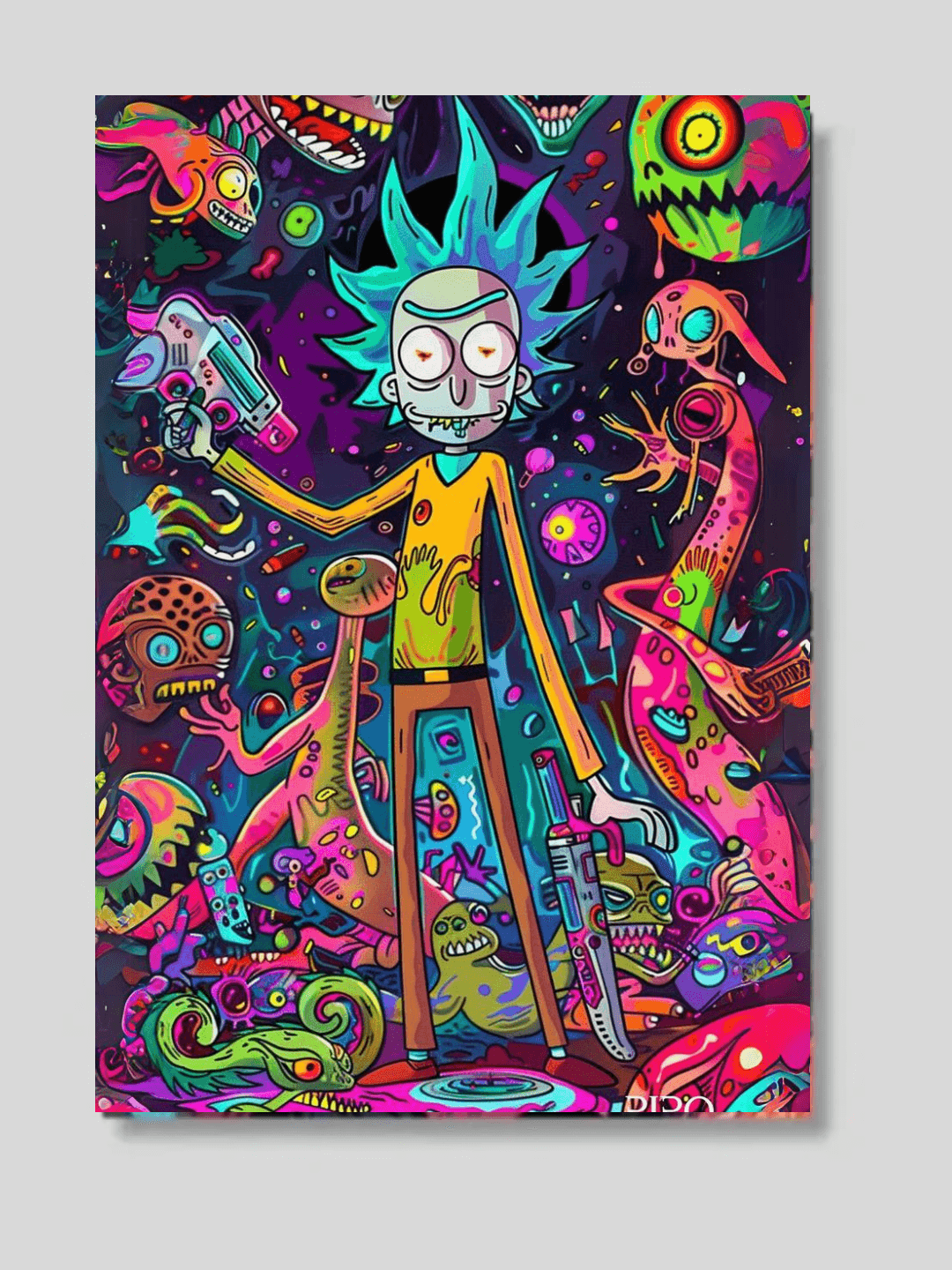 Mad Scientist - Metal Poster