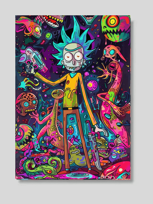 Mad Scientist - Metal Poster