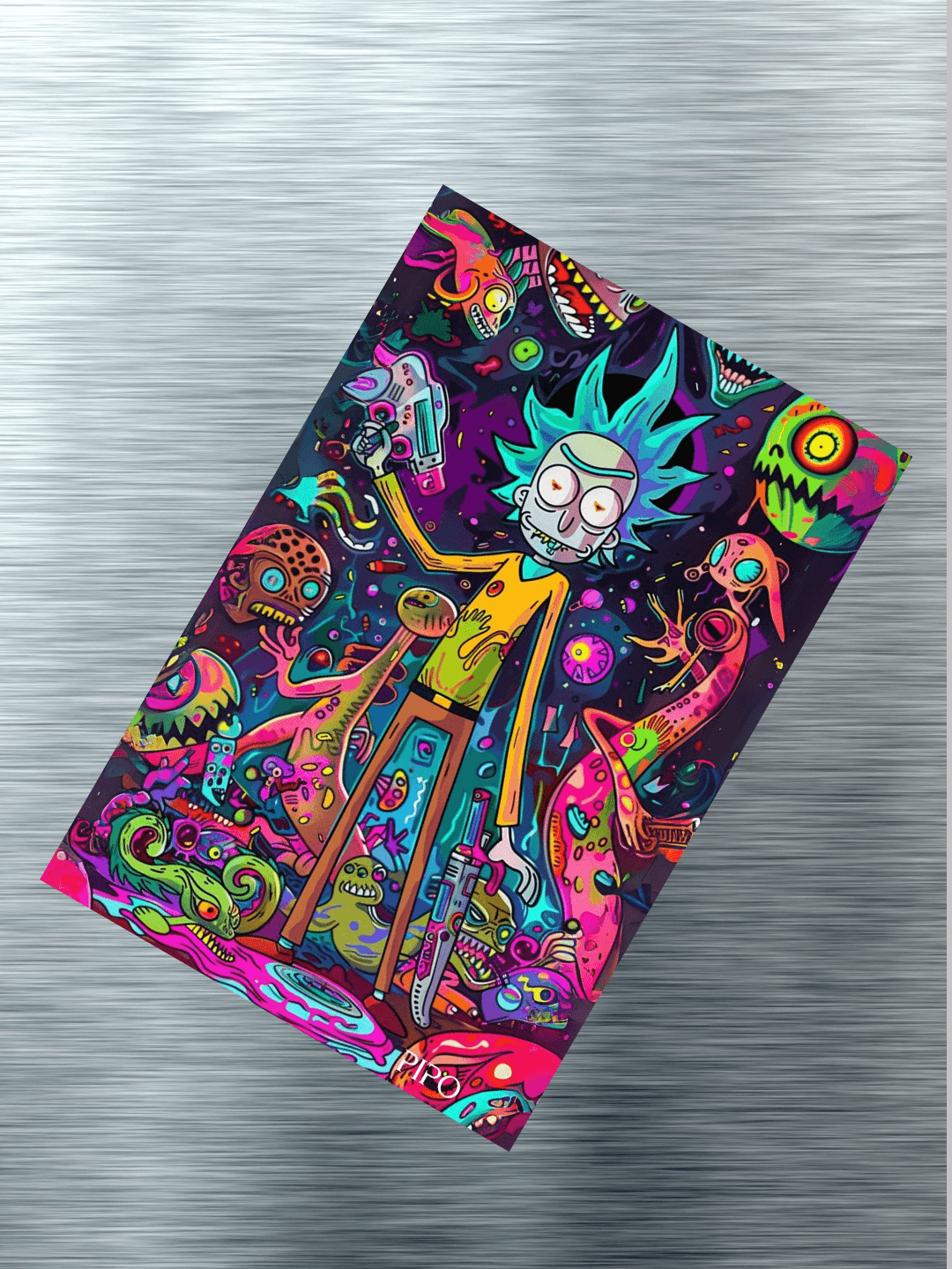 Mad Scientist - Metal Poster