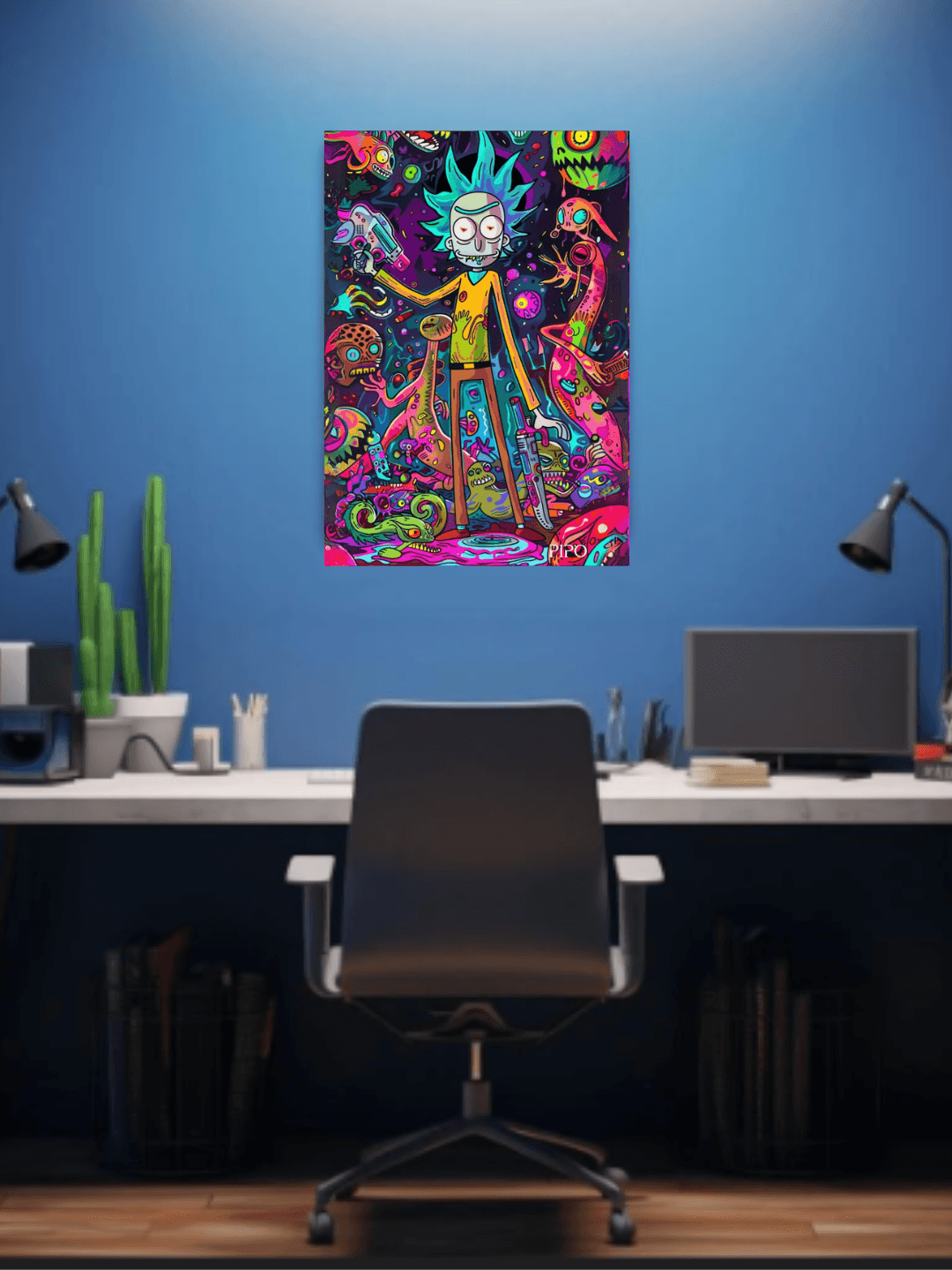 Mad Scientist - Metal Poster