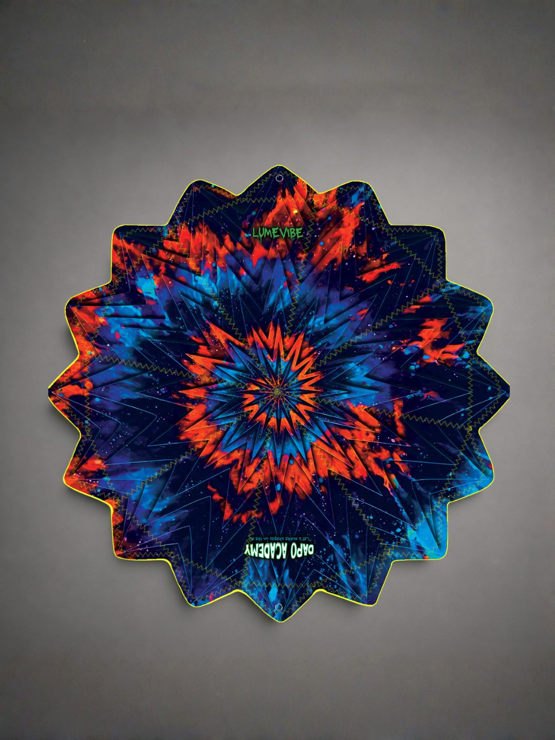 Supernova | Dual-Sided UV Reactive 16-Corner Dapo