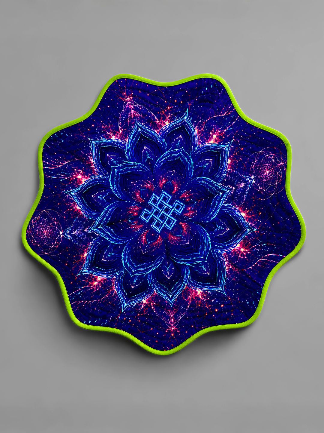 UV Glow Mandala Dapo – Neon Edge