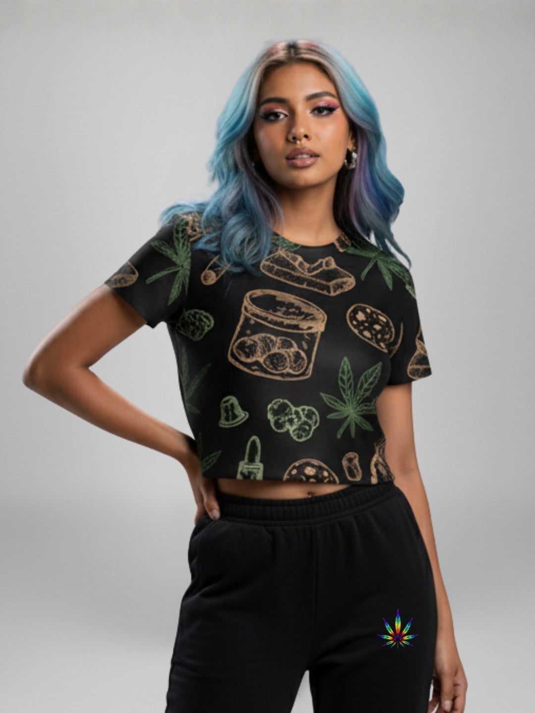 Botanical Bliss Crop Top