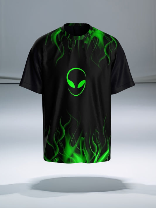 Alien Flux Oversized Tee