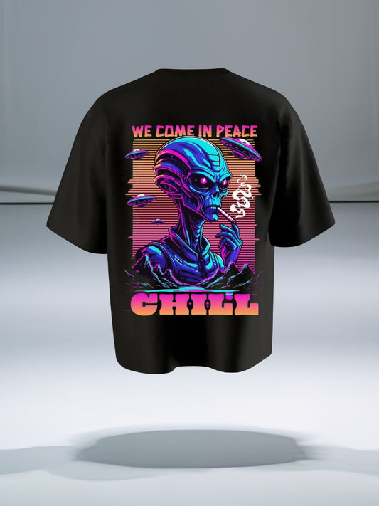Alien Peacekeeper Oversized Tee
