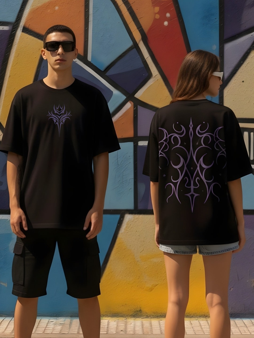 Astral Oversized Unisex T-shirt - Premium Edition