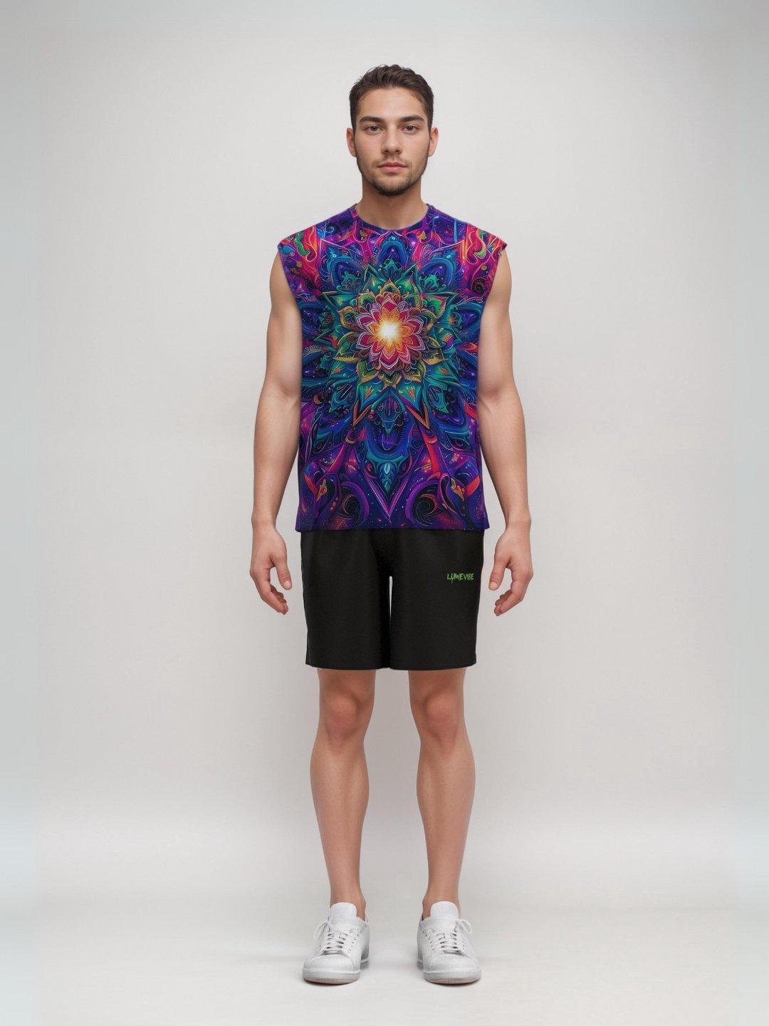 Aurora Lotus Men's Vest - Lume vibe