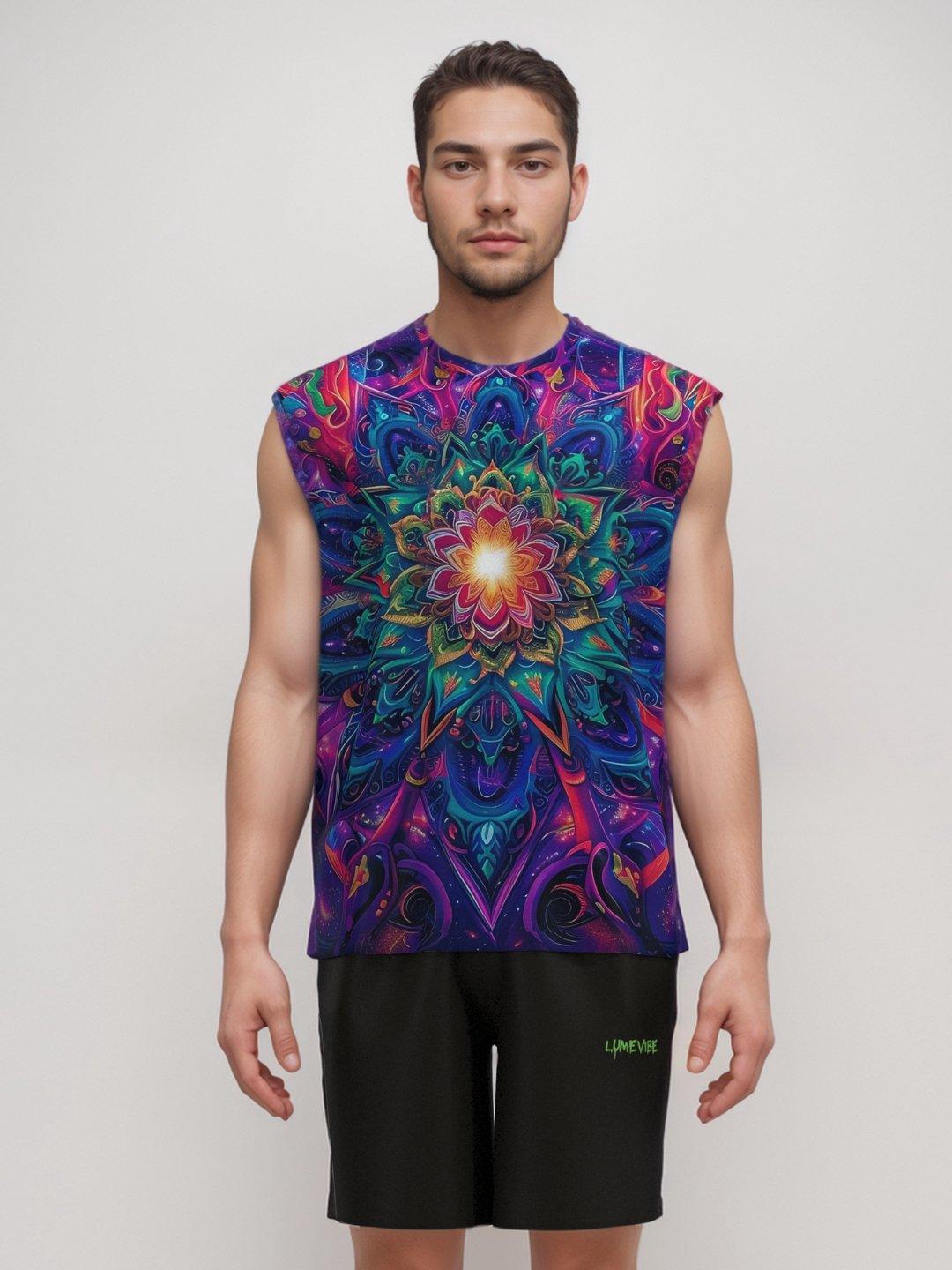 Aurora Lotus Men's Vest - Lume vibe