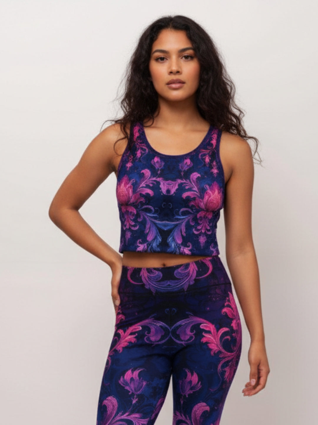 Blossom Leggings & CropTank  Set