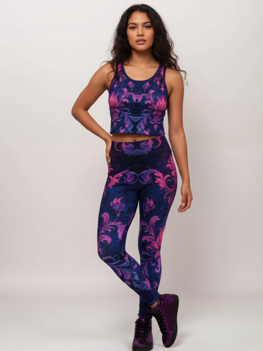 Blossom Leggings & CropTank  Set