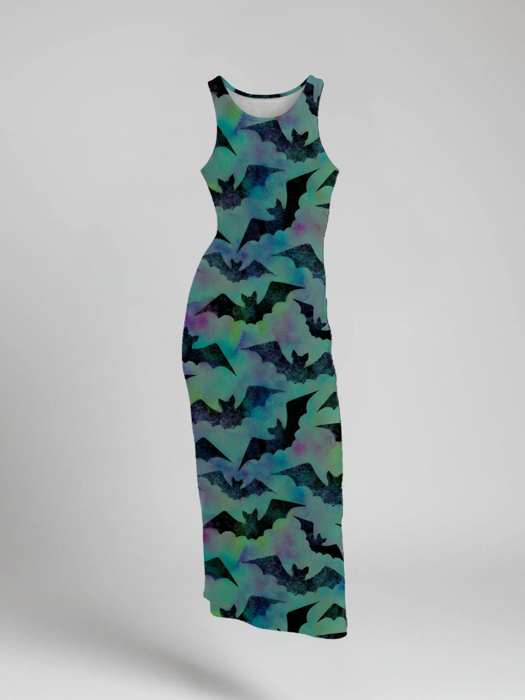 Bat Sky Bodycon Dress