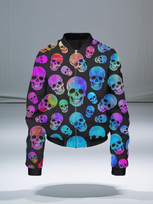 Skull Knight Bomber Jacket