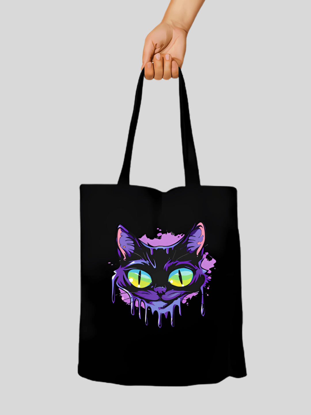 Whisker Wonderland Zipper Tote Bag