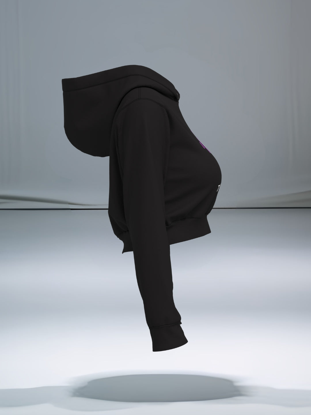 ALIEN Invasion Crop Hoodie