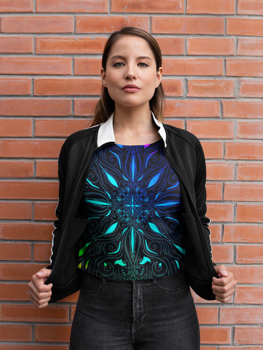 Void Bloom - Crop Top