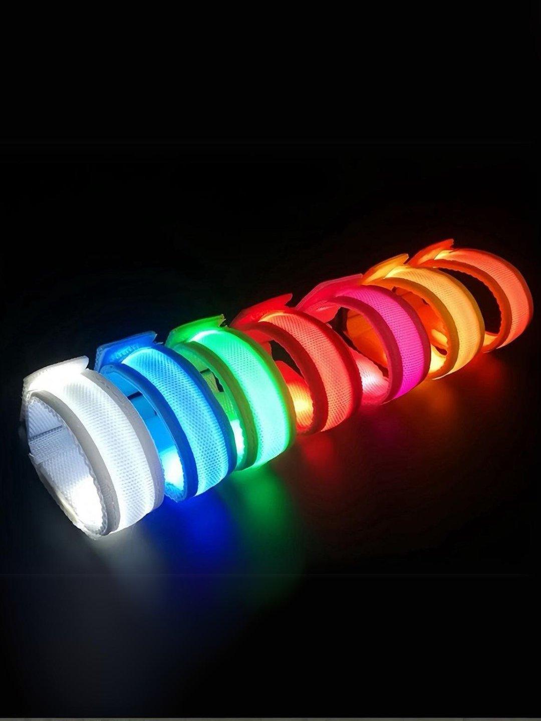 Electric Glow Fabric Wristband - Lume vibe