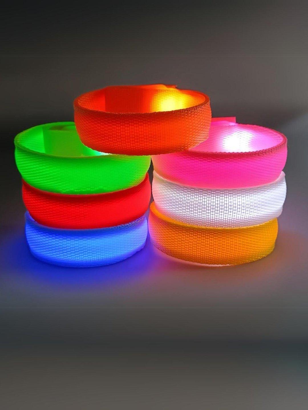 Electric Glow Fabric Wristband - Lume vibe