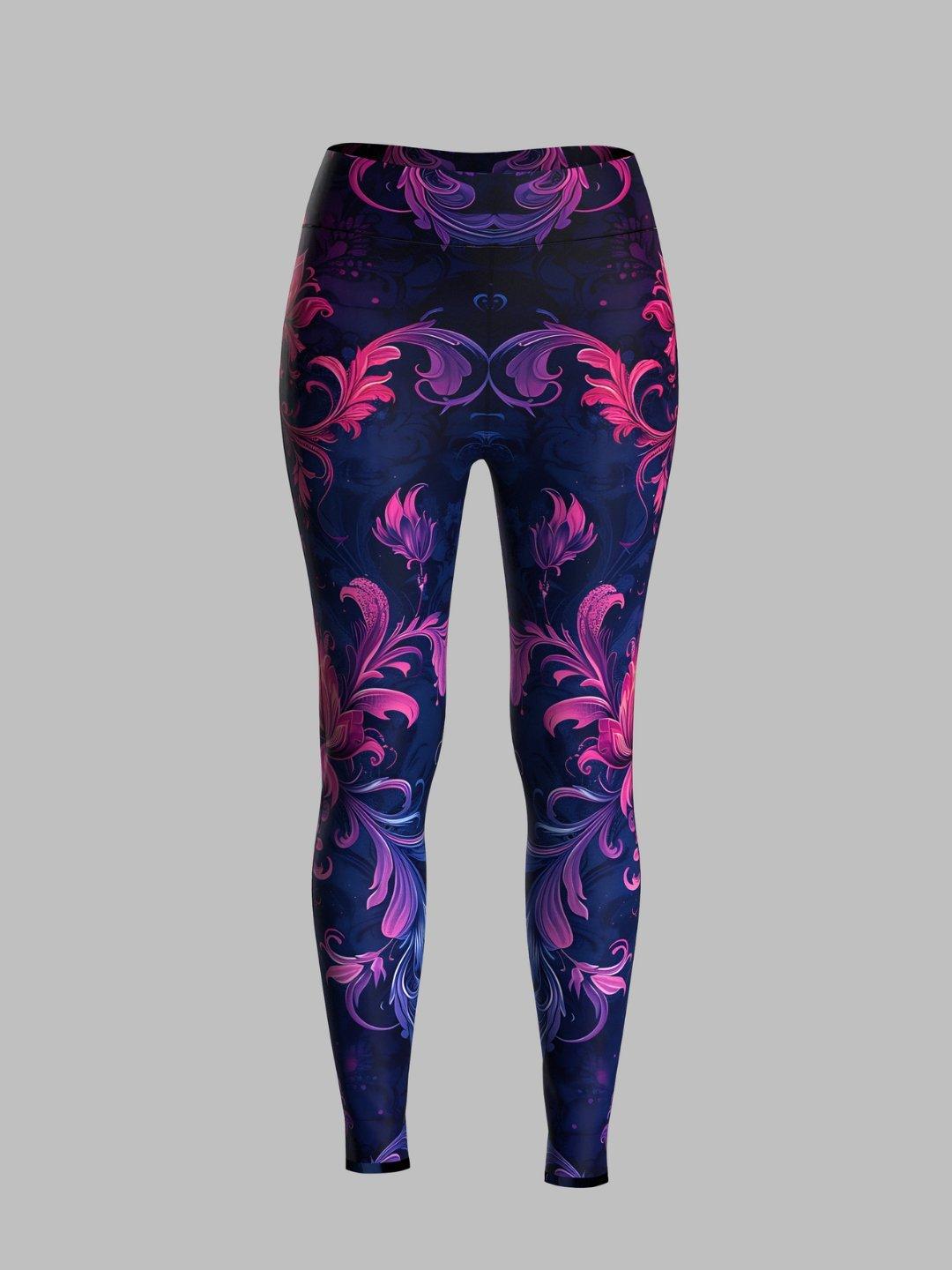 Enchanted Bloom High - Waist Leggings - Lume vibe
