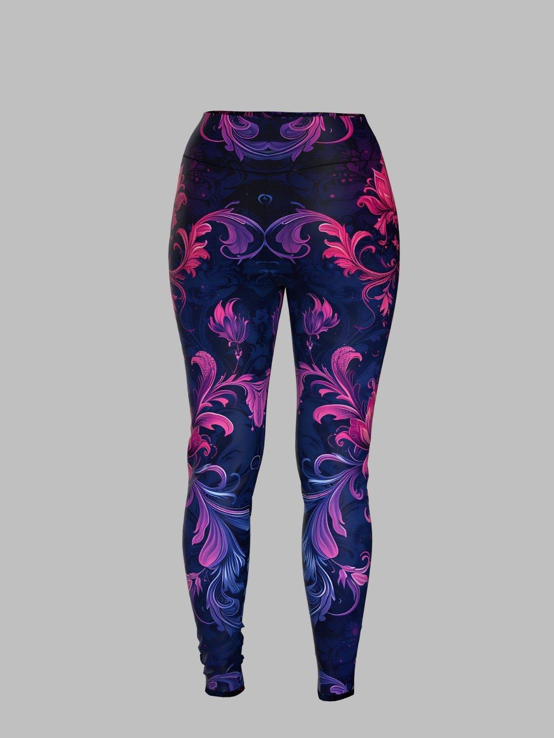 Enchanted Bloom High - Waist Leggings - Lume vibe