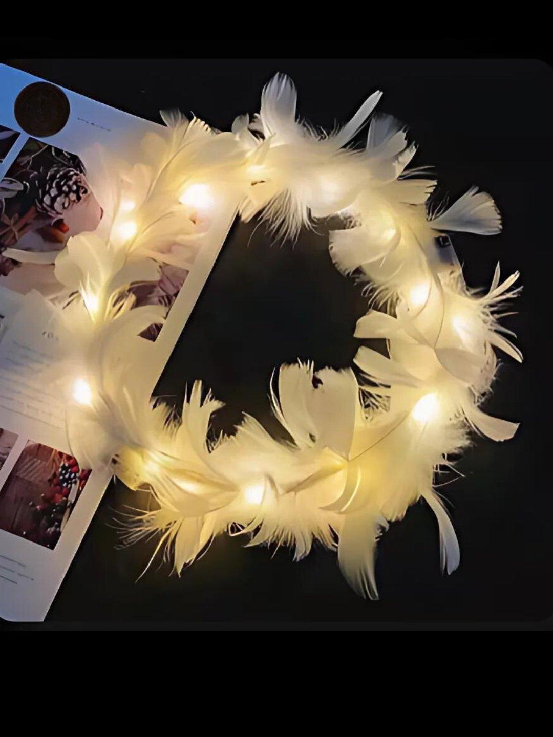 Glow Crown - LED Feather Headband - Lume vibe