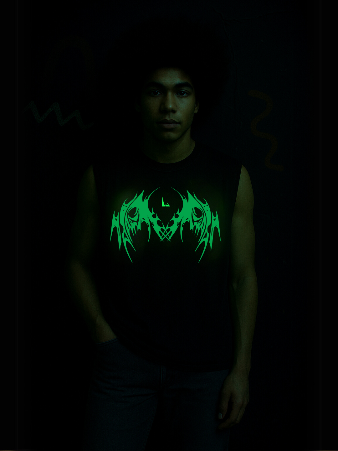 Night-burn Glow in Dark  Vest