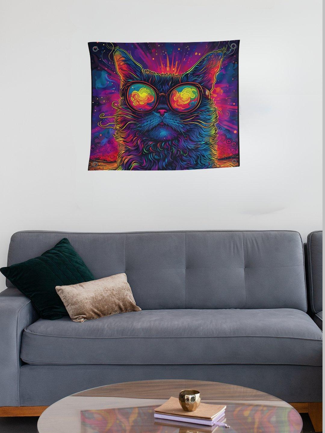 Groovy Cosmic Cat - Lume vibe