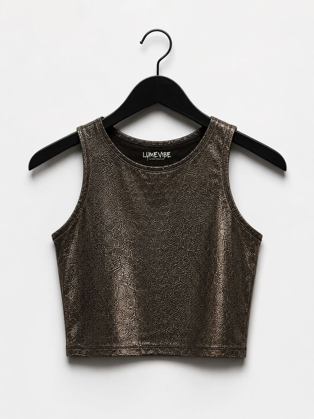 Metallic Crop Tank