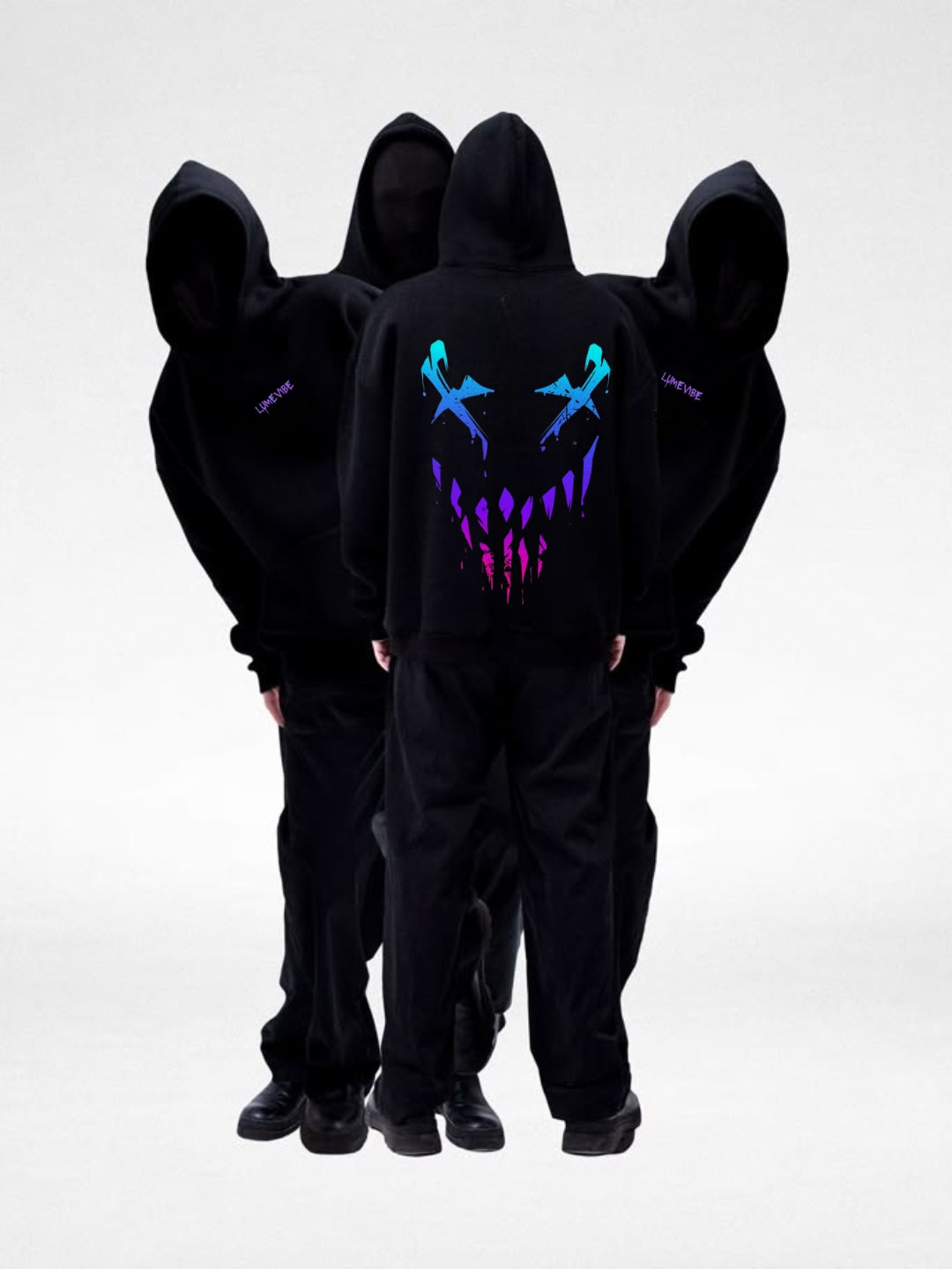 Neon Coder Oversized Hoodie