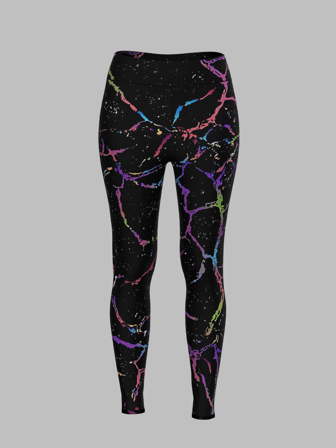 NeonNight Leggings & CropTop Set