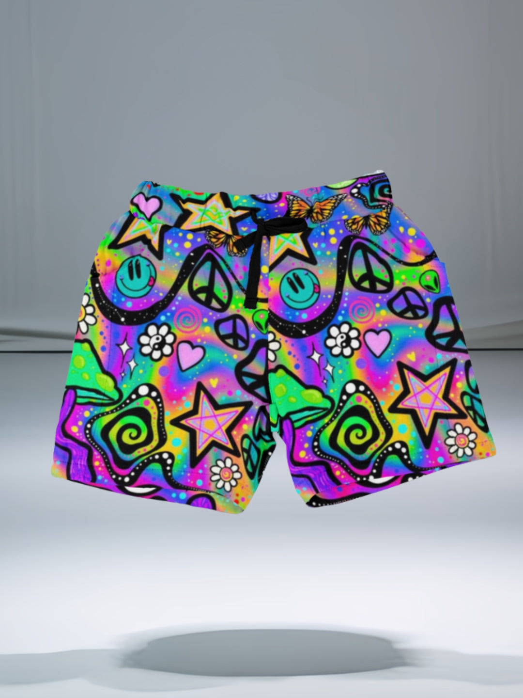Neon Fusion Shorts