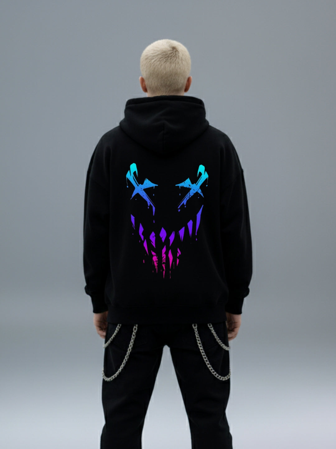 Neon Coder Oversized Hoodie