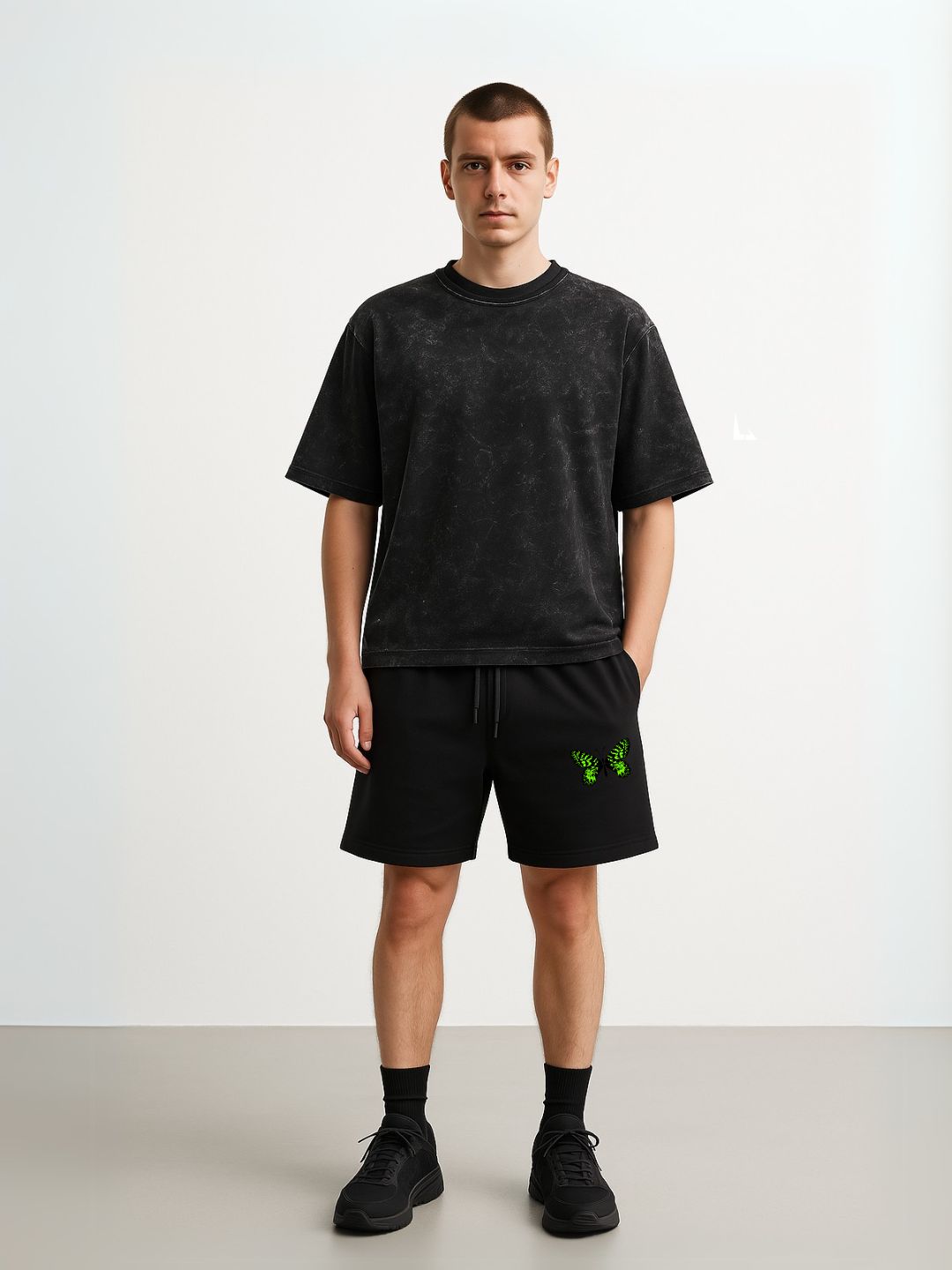 Neon Fly Terry Shorts