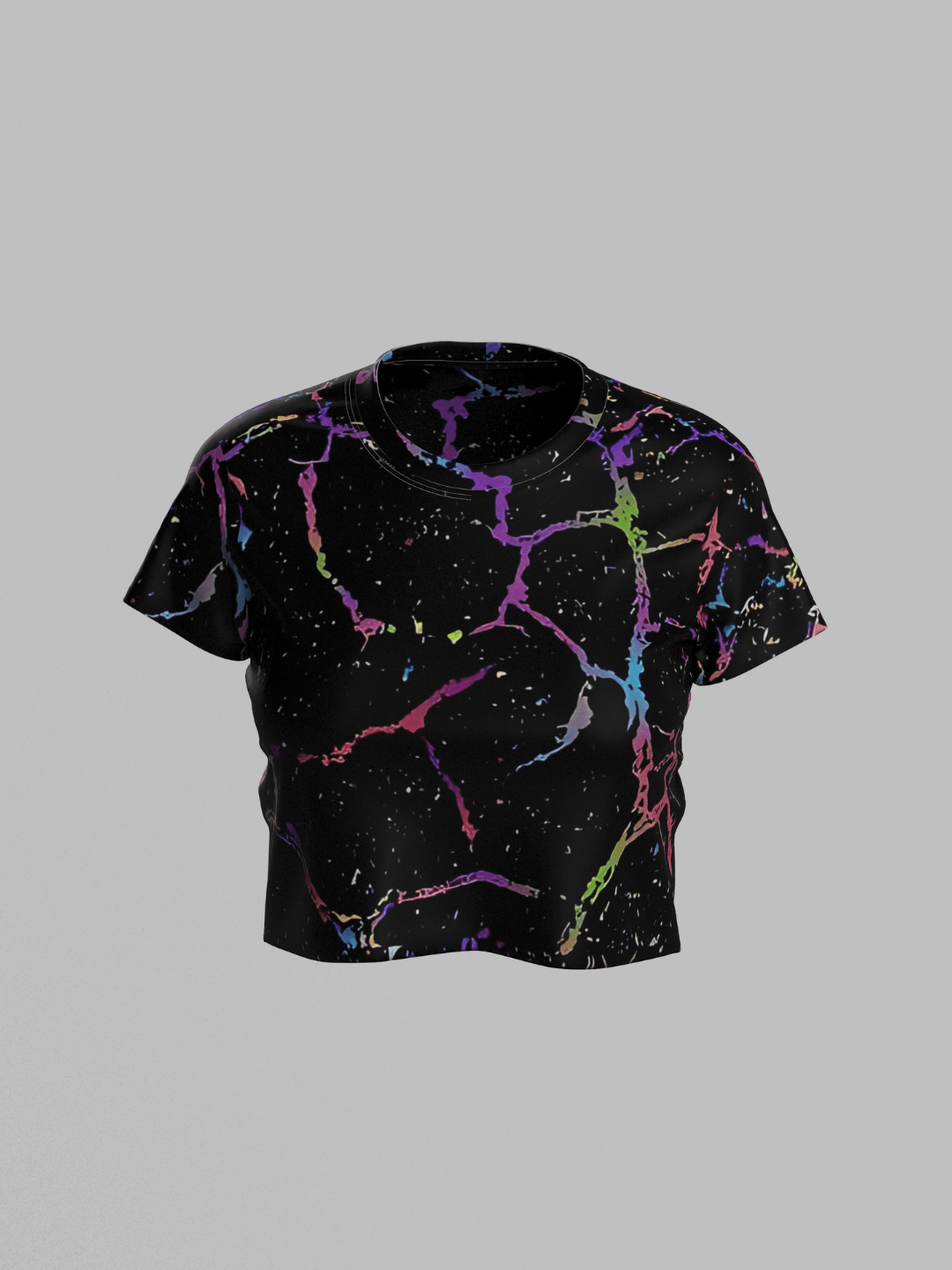 NeonNight Leggings & CropTop Set