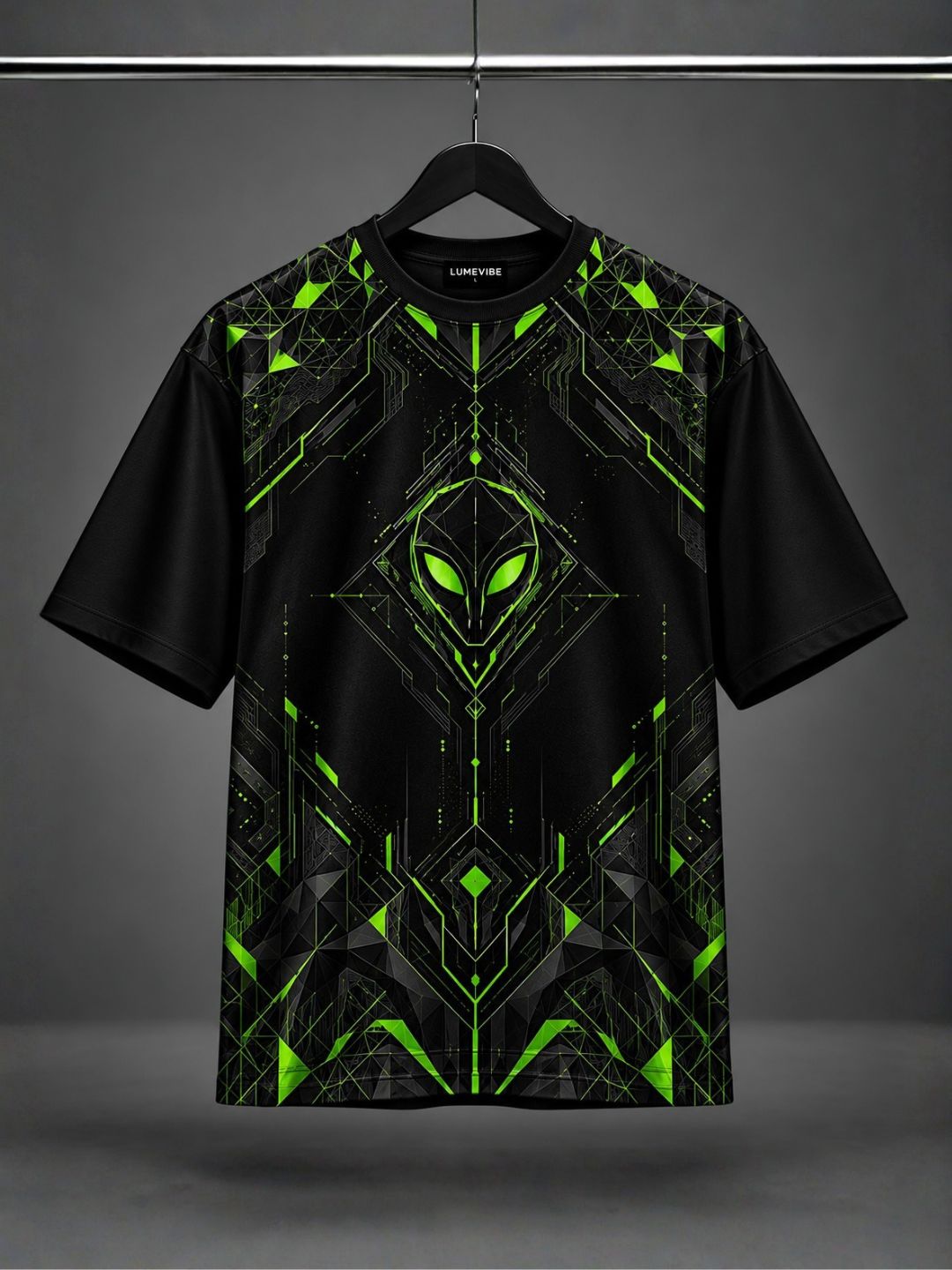 Alien Flux Oversized T-Shirt