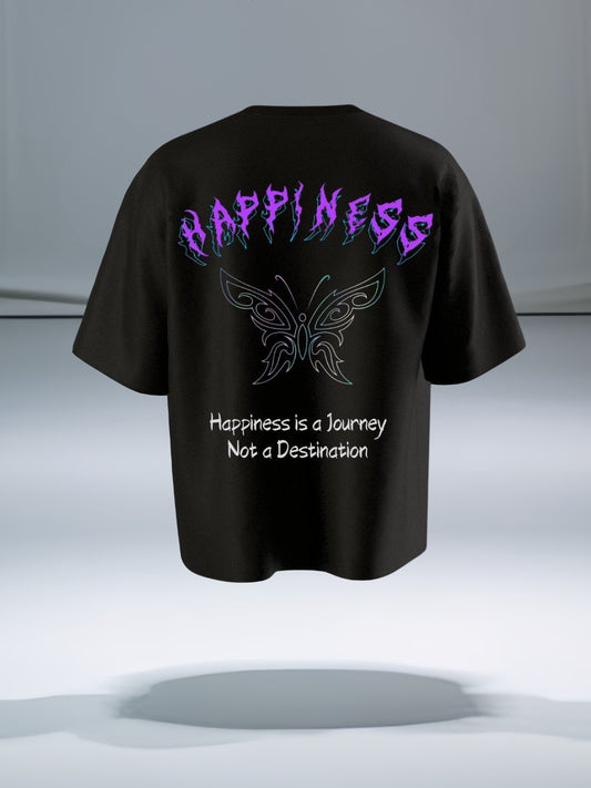 Happiness  Oversized Tee